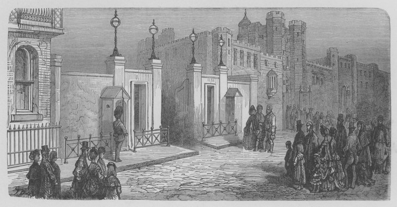 En dør af Saint-James af Gustave after Dore