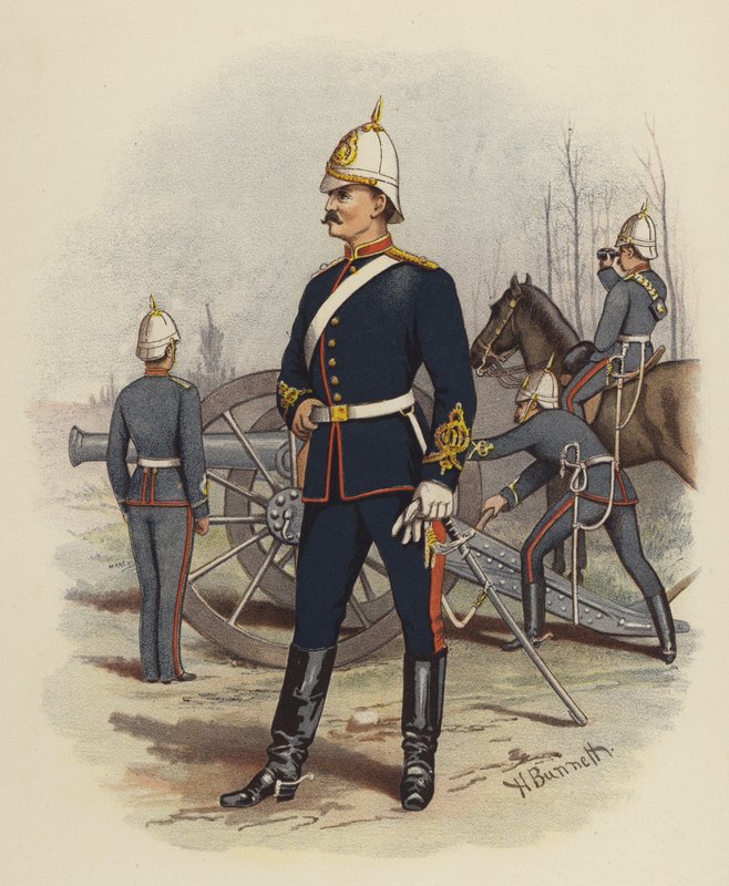 victoriansk artilleri af H. Bunnett