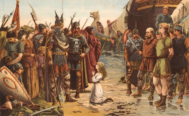 En vikingesejr af H. Walker