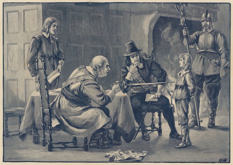 Hvor er din far (litografi) af H. Walker
