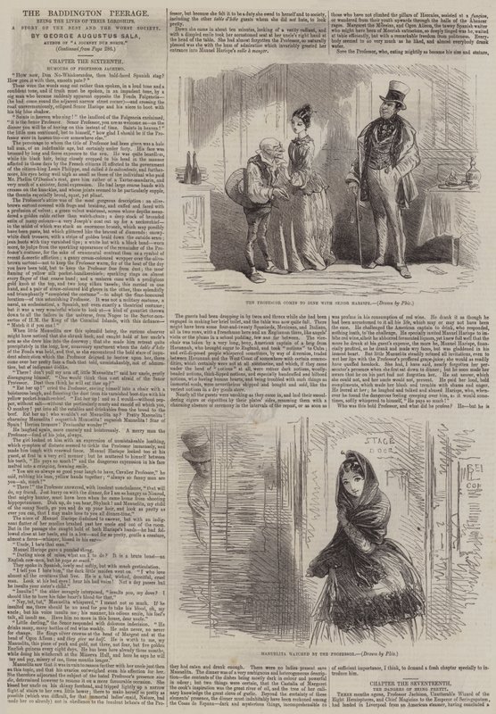 Baddington Peerage af Hablot Knight Browne