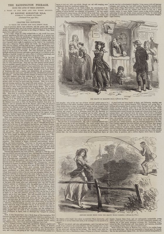 Baddington Peerage af Hablot Knight Browne