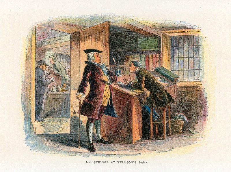 Illustration til A Tale of Two Cities af Hablot Knight Browne