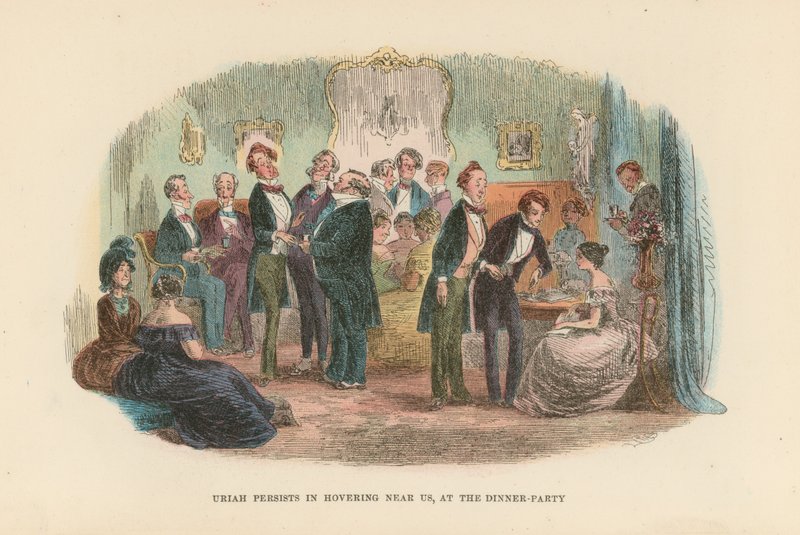 Illustration til David Copperfield af Hablot Knight Browne