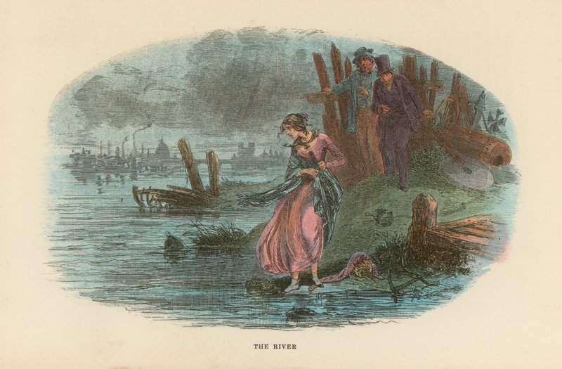 Illustration til David Copperfield af Hablot Knight Browne