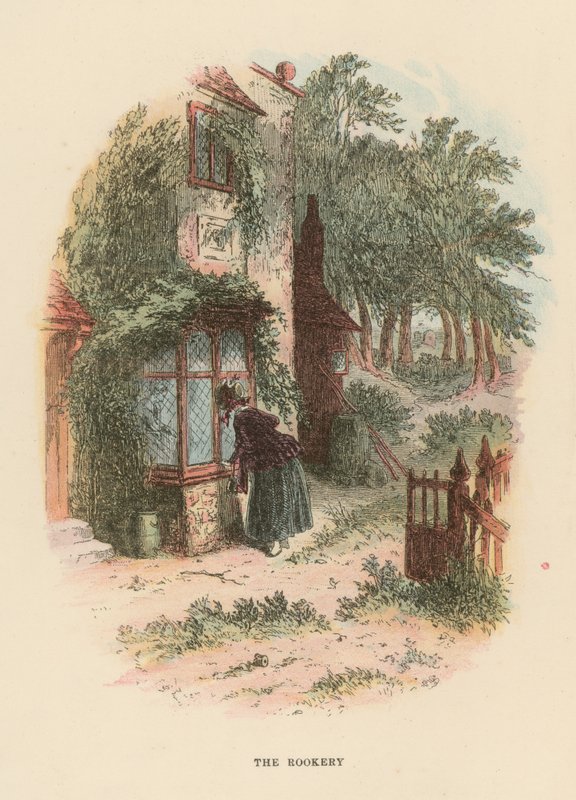 Illustration til David Copperfield af Hablot Knight Browne