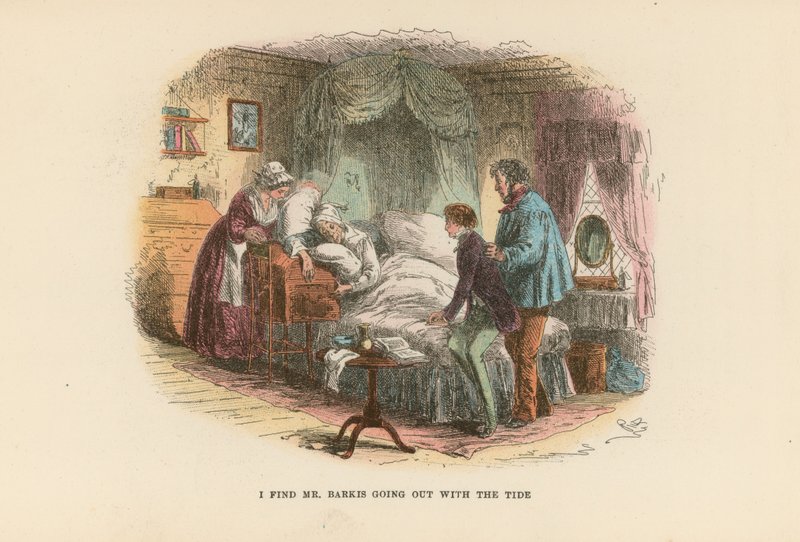 Illustration til David Copperfield af Hablot Knight Browne