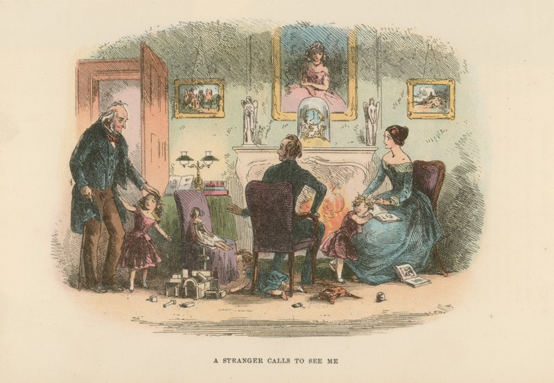 Illustration til David Copperfield af Hablot Knight Browne