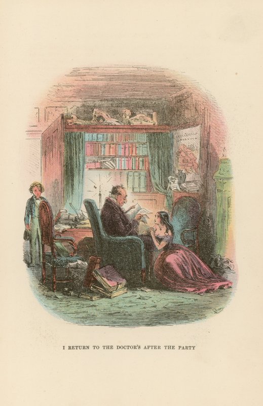 Illustration til David Copperfield af Hablot Knight Browne