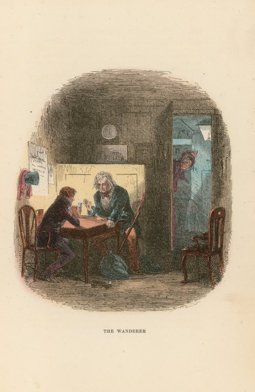 Illustration til David Copperfield af Hablot Knight Browne