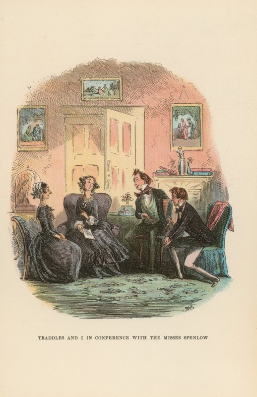 Illustration til David Copperfield af Hablot Knight Browne