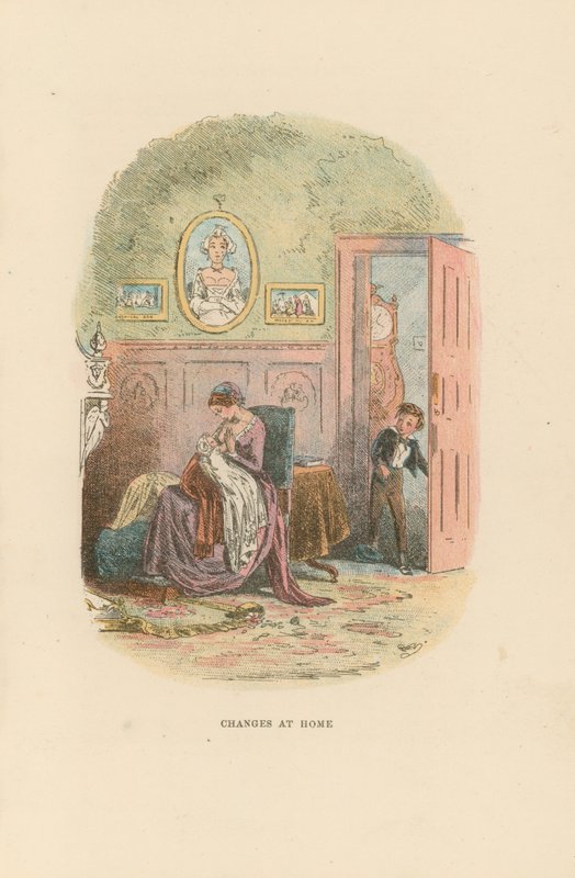Illustration til David Copperfield af Hablot Knight Browne