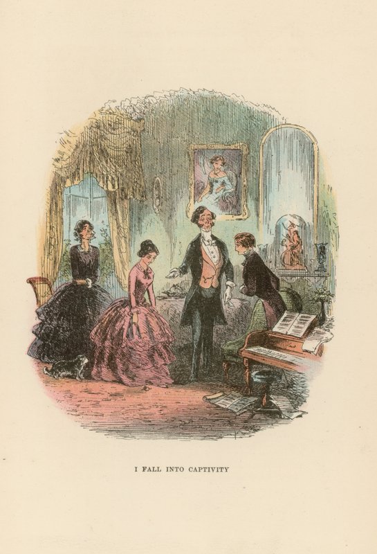 Illustration til David Copperfield af Hablot Knight Browne
