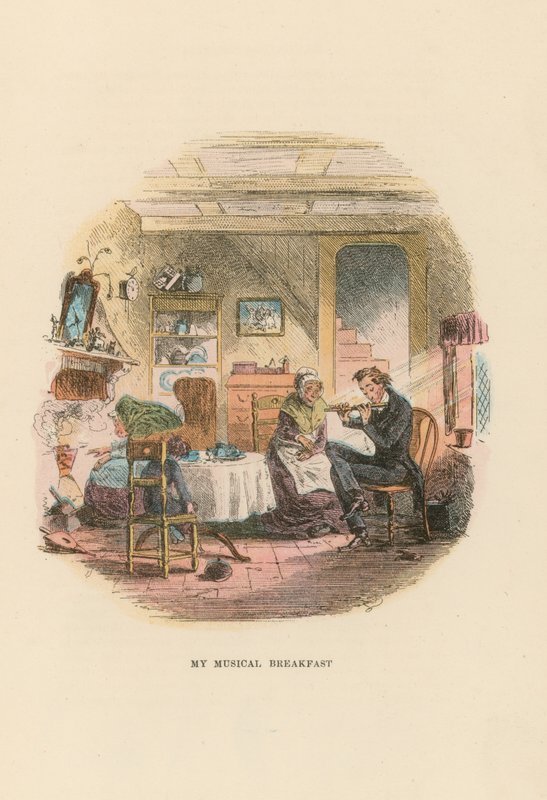 Illustration til David Copperfield af Hablot Knight Browne