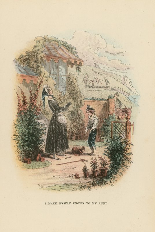 Illustration til David Copperfield af Hablot Knight Browne