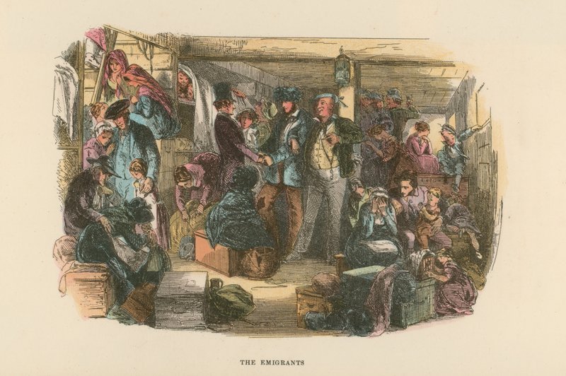 Illustration til David Copperfield af Hablot Knight Browne