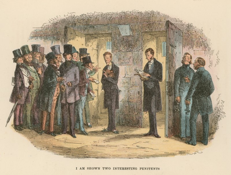 Illustration til David Copperfield af Hablot Knight Browne