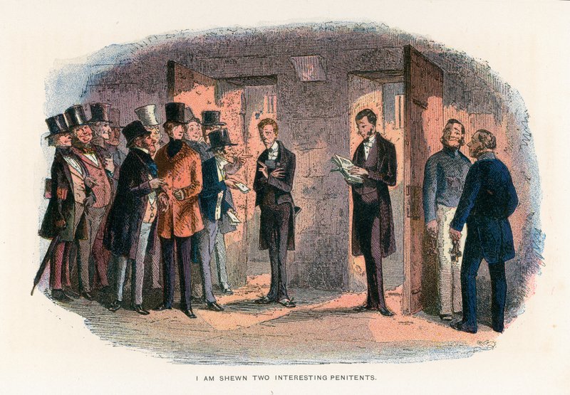 Illustration til David Copperfield af Hablot Knight Browne