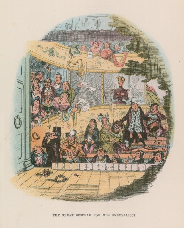 Illustration til Nicholas Nickleby af Hablot Knight Browne