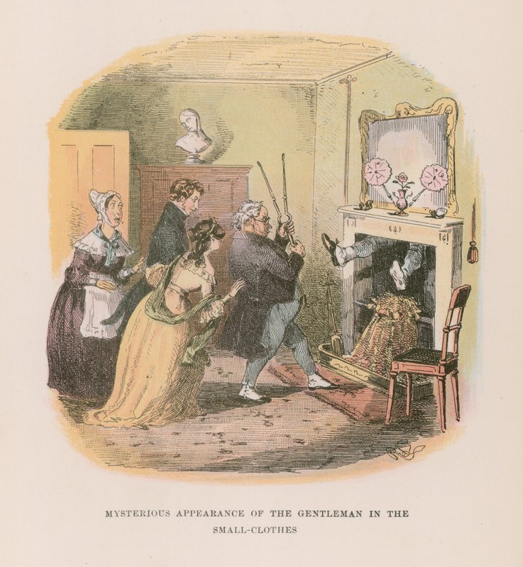 Illustration til Nicholas Nickleby af Hablot Knight Browne