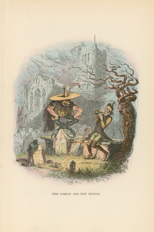Illustration til Pickwick Papers af Hablot Knight Browne