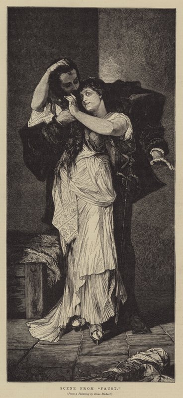 Scene fra Faust af Hans Makart
