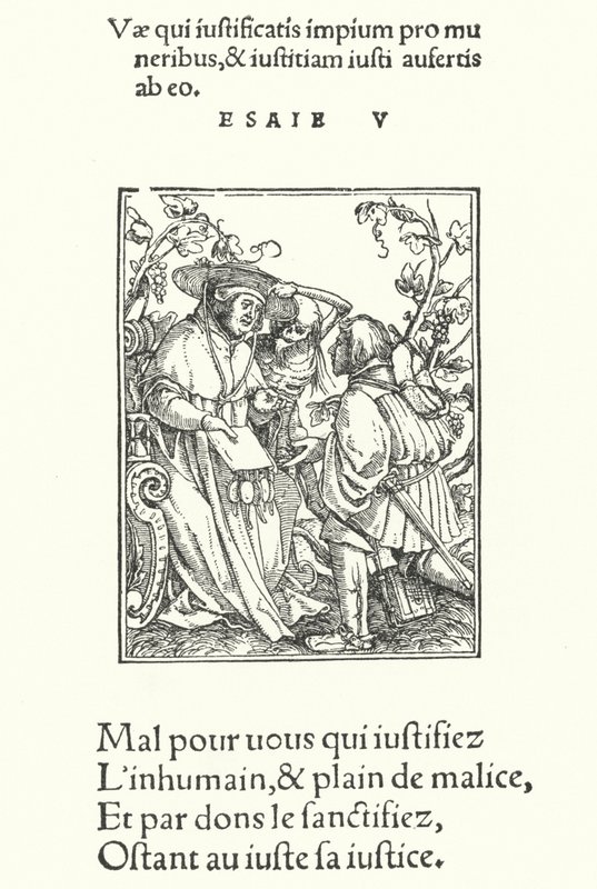 Kardinal (gravering) af Hans (after) Holbein the Younger