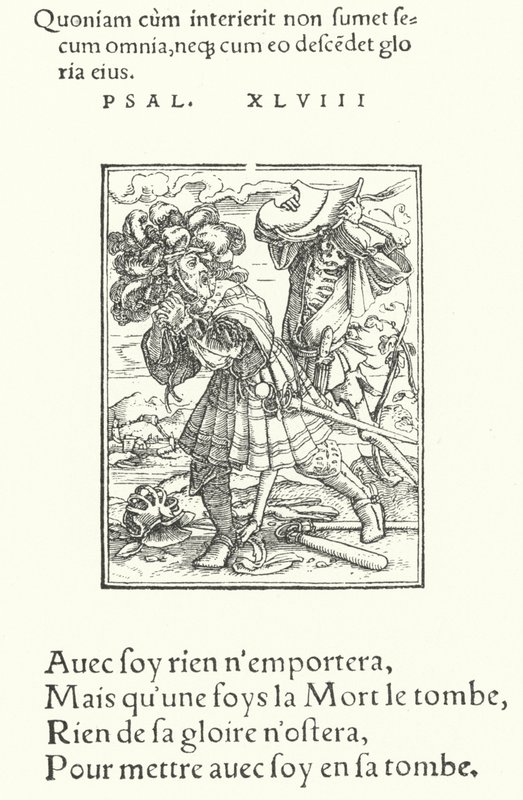 Greven (gravering) af Hans (after) Holbein the Younger