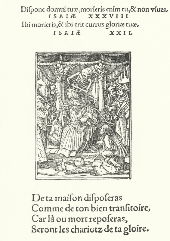 Kejseren (gravering) af Hans (after) Holbein the Younger