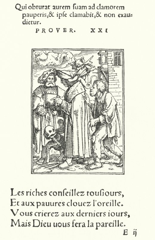 Senatoren eller dommeren (gravering) af Hans (after) Holbein the Younger