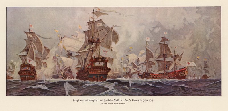 Slaget ved Cape St Vincent af Hans Bohrdt