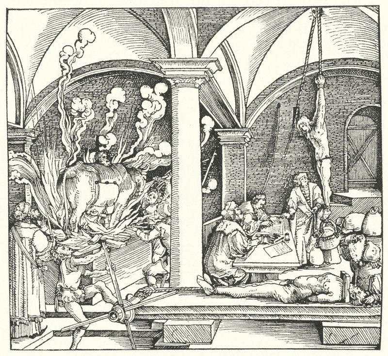 Tortur af Hans Burgkmair
