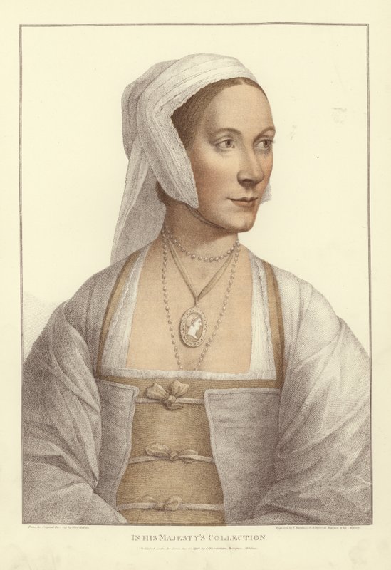 Anonym kvinde (akvatint) af Hans Holbein der Jüngere