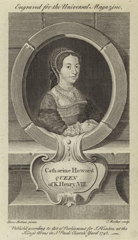 Catharine Howard, dronning af kong Henry VIII af Hans Holbein der Jüngere