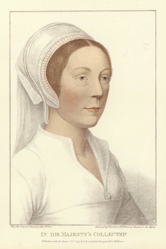 Catherine Howard (akvatint) af Hans Holbein der Jüngere