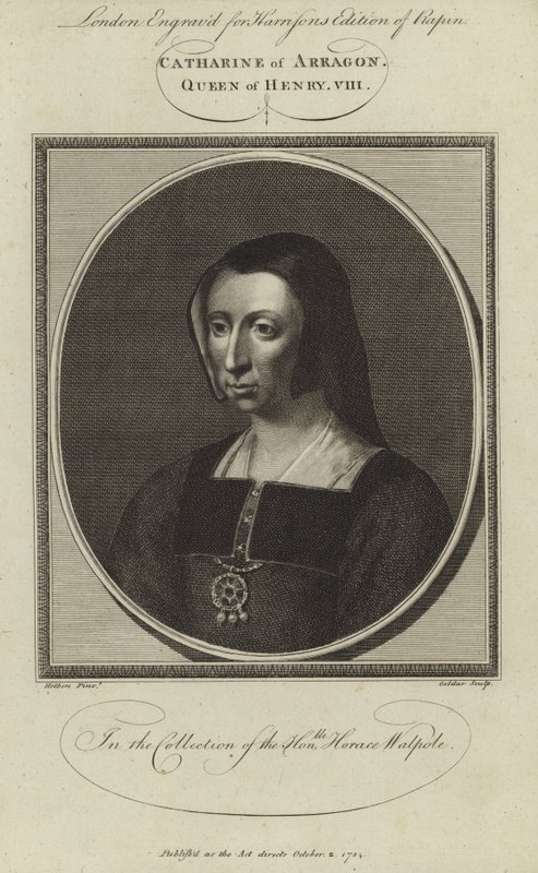 Katarina af Aragon af Hans Holbein der Jüngere