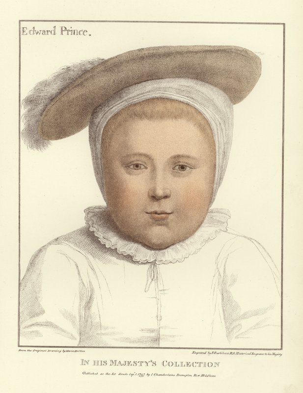 Edward, Prince of Wales (akvatint) af Hans Holbein der Jüngere