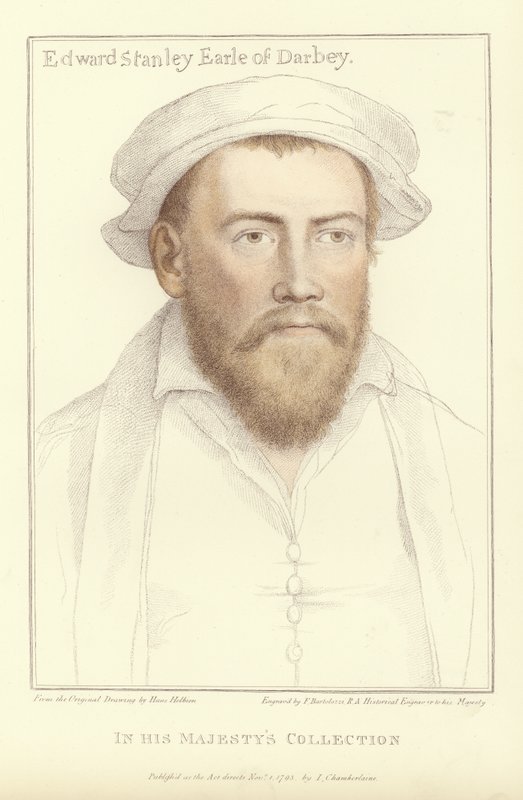 Edward Stanley, Earl of Derby (akvatint) af Hans Holbein der Jüngere