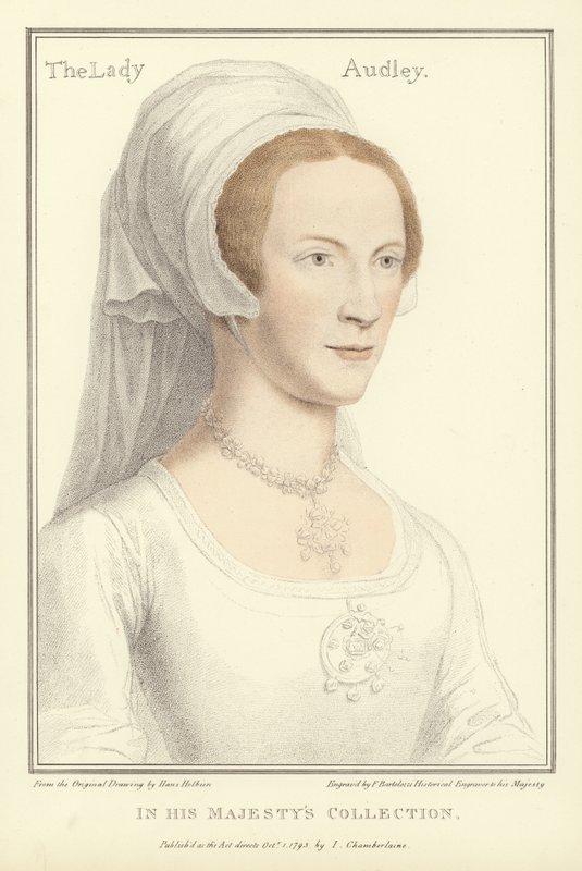 Elizabeth, The Lady Audley (akvatint) af Hans Holbein der Jüngere