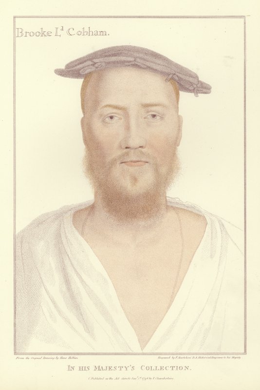 George Brooke, Lord Cobham (akvatint) af Hans Holbein der Jüngere