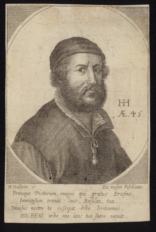 Hans Holbein selvportræt af Hans Holbein der Jüngere