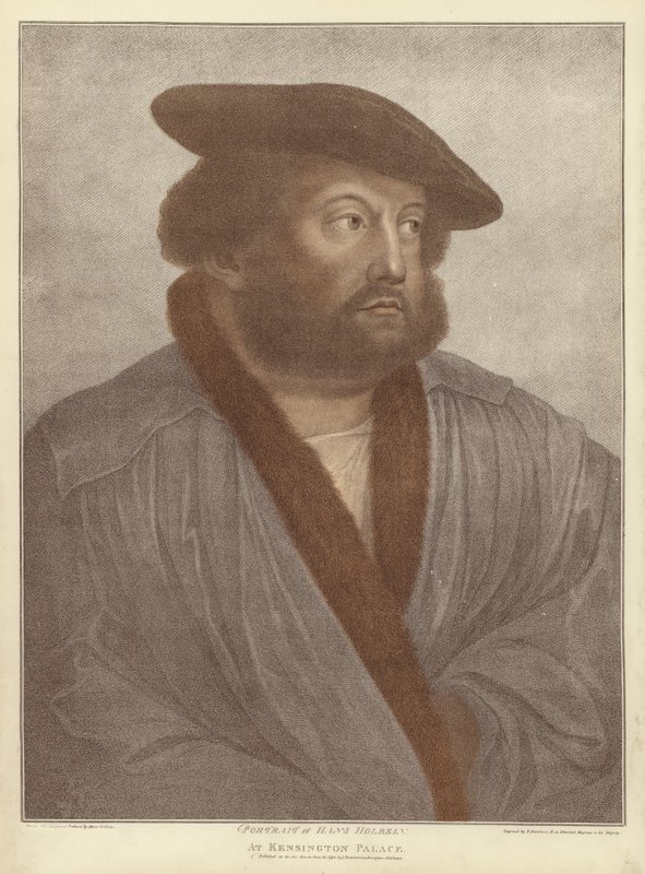 Hans Holbein den Yngre (akvatint) af Hans Holbein der Jüngere