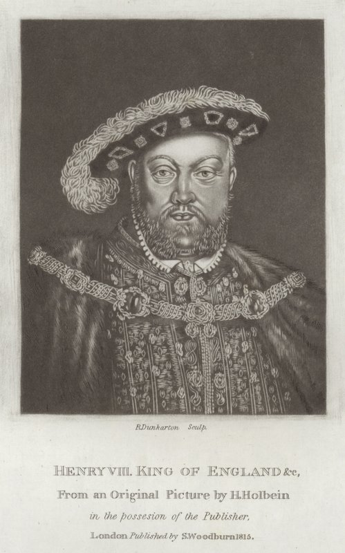 Henrik VIII, konge af England af Hans Holbein der Jüngere