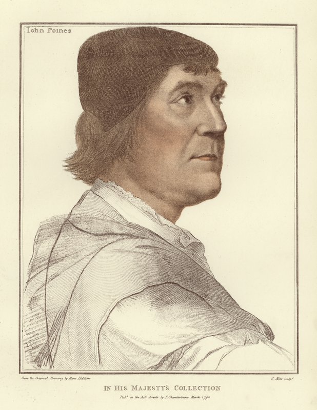 John Poines (akvatint) af Hans Holbein der Jüngere