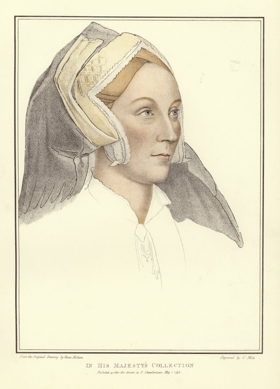 Margaret, Lady Elyot (akvatint) af Hans Holbein der Jüngere