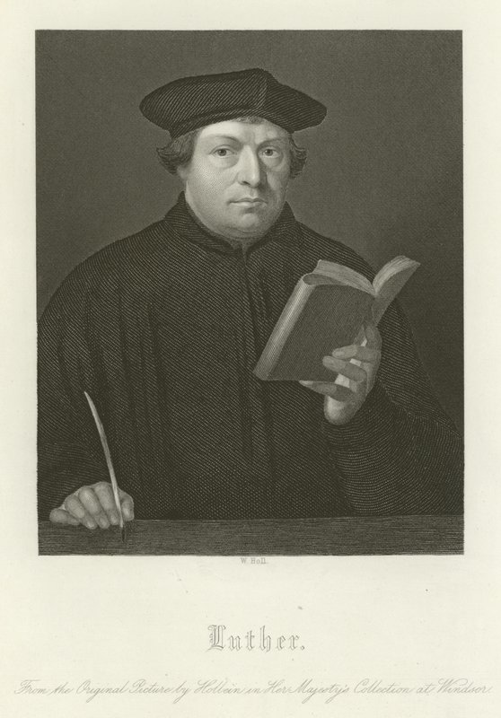 Martin Luther af Hans Holbein der Jüngere