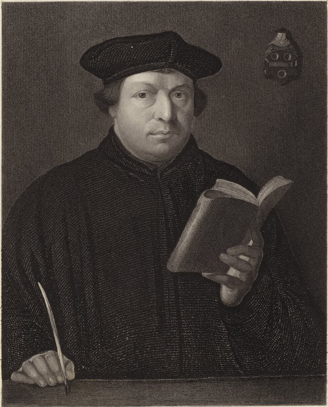 Martin Luther af Hans Holbein der Jüngere