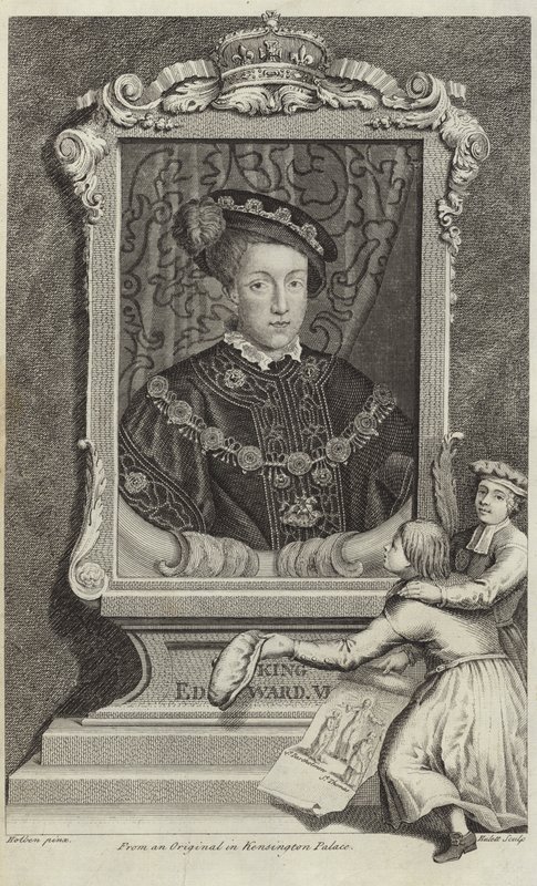 Portrait of Edward VI of England af Hans Holbein der Jüngere