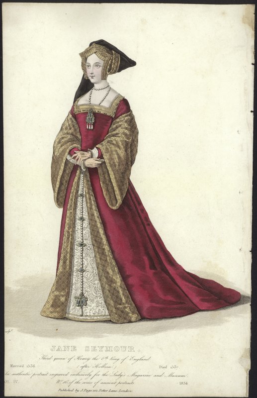 Portræt af Jane Seymour af Hans Holbein der Jüngere