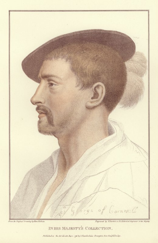 Simon George af Quocoute (akvatint) af Hans Holbein der Jüngere